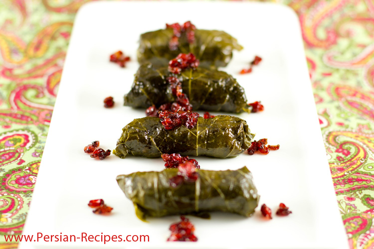 Dolmeh (Stuffed Grape Leaves)