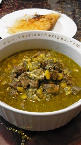 Khoresht-E Baghala Ba Goosht (Lima Bean Stew With Meat)