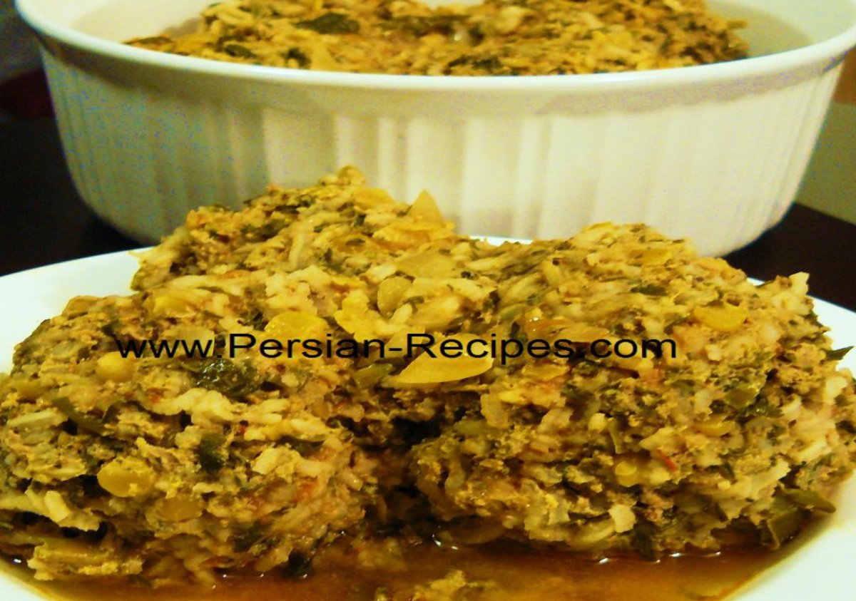 Koofteh Berenji (Rice Meatball)