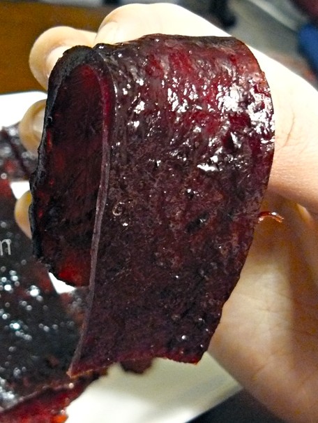 Lavashak-e Aloo Torsh (Sour Plum Fruit Roll)