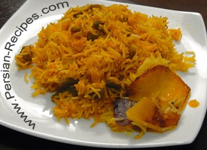 Loobia Polo (Green Bean Rice)