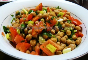 Salade Nokhod (Garbanzo Bean Salad)
