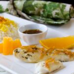 Sweet and Tangy Fish with Saffron Rice